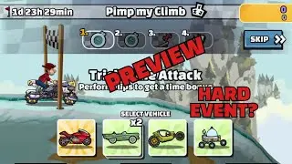 New Team Event Preview - (pimp my climb) Hill Climb Racing 2