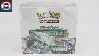 Pokemon Sun & Moon Celestial Storm Booster Box Opening Part 1