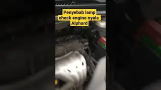 Lampu check engine nyala #shorts #shortsvideo #alphard