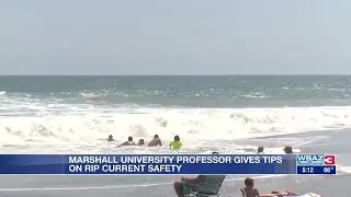 Marshall University professor gives tips about rip current safety