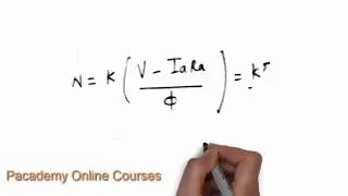 Speed Equation , Speed Regulation , Torque Speed Relationship for DC Motor ,Lecture 5