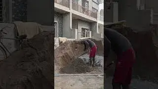 CEMENT MIXING BRICK WORK @constructionexpe8t  #construction #constructionindustry #liveconstruction