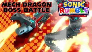 Sonic Rumble Mech Dragon Boss Battle Gameplay(1st place)(1080p)
