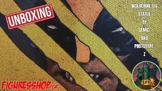 UNBOXING WOLVERINE 1/6 STATUE BY SEMIC PROTOTYPE Z X-MEN
