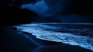Fall Asleep In Under 3 Minutes - Ocean Waves Sound For Deep Sleep 10 Hours Relaxing Ambience