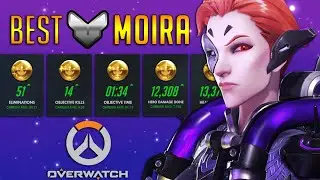 Overwatch: Best Silver Moira (Role Lock Competitive Beta)