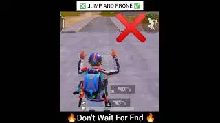 How To Use Jump And Prone 😈 Pubg jump and prone tips 👍 pubg new tips and tricks..