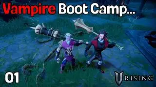 🔴V-Rising CO-OP Day 1: Beginning My Vampire Training