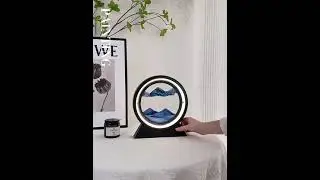 Moving Sand Art Table Lamp 😍😍