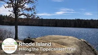 Hiking the Tippecansett Trail in Rhode Island