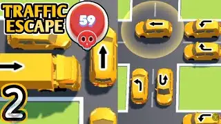 TRAFFIC ESCAPE GAMEPLAY All Levels 57 to 85, PART 2, Android iOS - Filga