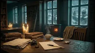 foggy window, clear thoughts 🌫️ dark academia piano - instrumental piano music for deep focus