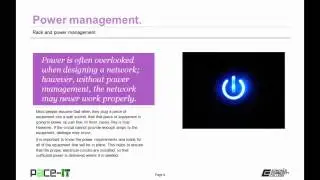 PACE-IT: Rack and Power Management