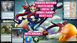 MTG Theros Beyond Death Simic Ramp Control BEASTING Opponents Kiora Sea Thassa Theros Standard MTGA
