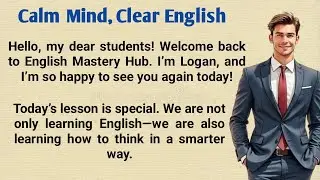 Calm Mind, Clear English / Simple Steps, Powerful English /Slow Start, Strong Finish/ English Topics