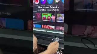 how to pair Zebronics soundbar with satellite speaker and subwoofer #dolbyatmossoundbar