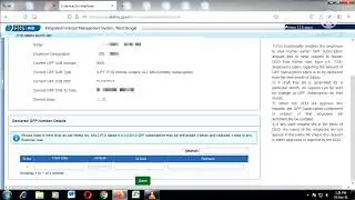 General Provident Fund Subscription Change Process /  GPF Subscription for Employees of west bengal