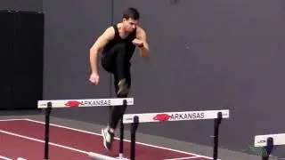 HOW TO HURDLE - 1 Step Drills Lead Leg Right