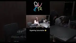 Siyoming Calculation 😅 #QWER #bawige #Chodan #Magenta #Hina #Siyeon