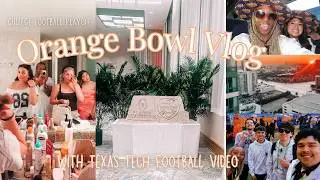 Texas Tech Football Vlog Orange Bowl Edition