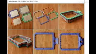 AMD EPYC THREADRIPPER SP3 TR4 TRX4 Socket CPU Carrier Frame