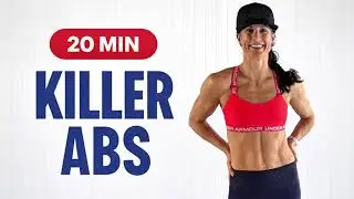 20-Min Killer Abs at Home (No Equipment, All Core) Workout