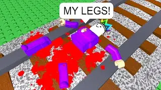 I RAGDOLL Into a Fast Train BUT Now I'm MISSING BODY PARTS