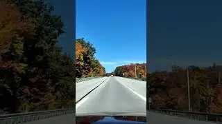 DRIVING AROUND TO SEE FALL FOLIAGE #fallseason #autumncolors #roadtrip #driving #letsgo #ontheroad