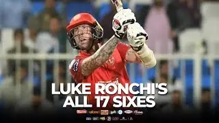 Luke Ronchi All 17 Sixes In HBLPSL 2019