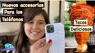 COMPRANDO FUNDAS PARA LOS TELEFONOS Y TACOS AL PASTOR @LosRamiorozco