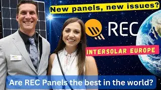 Best solar panel for your home 2023?! | InterSolar Europe REC Interview