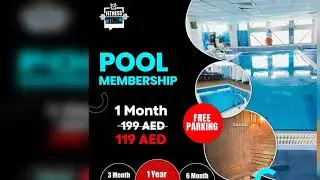 Pool Membership Pool & Sauna Facilities Fitness Time Gym | Crazy Workout Videos | Abudhabi - UAE