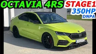 Pierwsza w PL Skoda Octavia RS 2.0TSI 245HP DNPA po Stage 1 na 350HP od GREGOR10 , DRAGY 100-200km/h