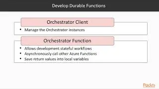 Azure Functions - Best Practices : Creating a Hello World Durable Function App | packtpub.com