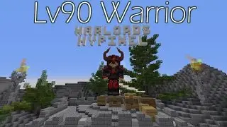 Hypixel Warlords:  Getting Lv90 Warrior!!