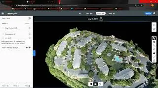 New Apartment complex 3D model project completed using dronedeploy and a phantom 4 pro v2.