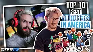 Top 10 Best YouTubers In America | American Youtuber