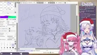 [12/12/2025] Comfy art and Girl-Talk stream ⎡ Colourful Chaos | VKIYO ⎦