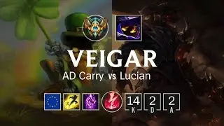 Veigar Bot vs Lucian - EUW Challenger Patch 8.23