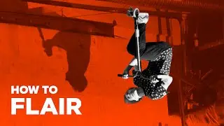 Обучение Флеер на самокате. Flair on scooter. Трюки на самокате для новичков