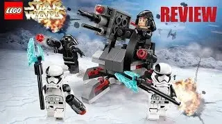 Lego Star Wars 75197 First Order Specialist Battle Pack Review