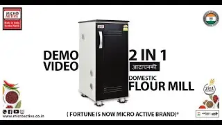 Introduction to MICRO ACTIVE Automatic Domestic Flour Mill / Aata Maker / Atta chakki