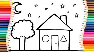 How to Draw a House Easy