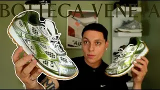 SHOE OF THE SUMMER?! BOTTEGA VENETA Silver Green Orbit Sneaker (Review) + ON FOOT