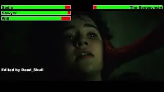 The Boogeyman (2023) Final Battle with healthbars