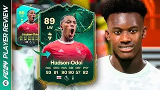 WOW 😱 89 UNLEASHING POTENTIAL EVO HUDSON-ODOI | FC 24 ULTIMATE TEAM PLAYER REVIEW
