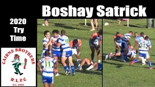 2020 Boshay Satrick Try~R6 Kenfrost Home Lighting Challenge~Cairns Brothers v Northern Pride Giants