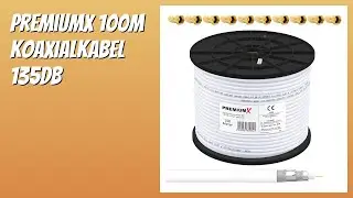 BEWERTUNG (2025): PremiumX 100m Koaxialkabel 135dB. Infos