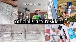 grwm for my license photo, closet organization, DIYs + fb marketplace furniture&hellip;moving 𝒗𝒍𝒐𝒈 ep. 5