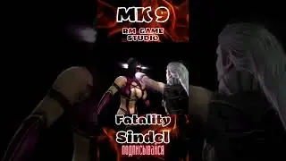 MK 9 Fatality Sindel 18+  #shorts #mortalkombat9 #fighting #games